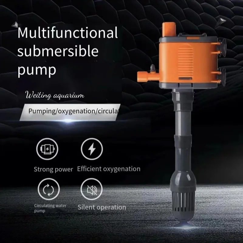 Weiting Aquarium Fish Tank Submersible Pump Three-in-One Aerobic Filter Fish Tank Pump Circulating Pump Aquarium Fish Tank and A
Weiting Aquarium Fish Tank Submersible Pump Three-in-One Aerobic Filter Fish Tank Pump Circulating Pump Aquarium Fish Tank and A