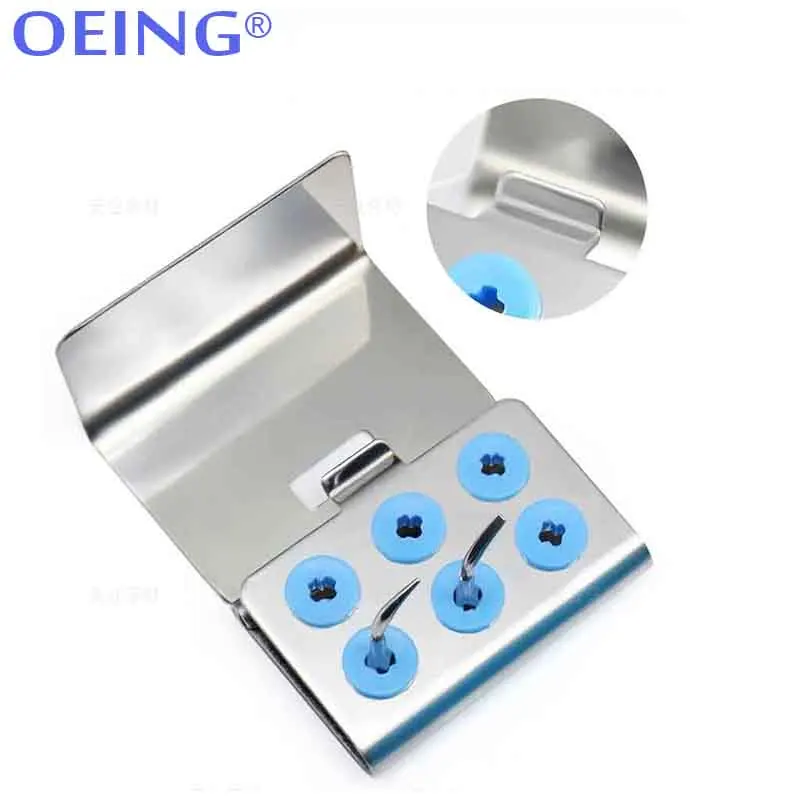 6 Dental Scaler Tips Holder Implant Drills Organizer Bone Bur Block Box Disinfection Storage Case Stand Autoclave
6 Dental Scaler Tips Holder Implant Drills Organizer Bone Bur Block Box Disinfection Storage Case Stand Autoclave