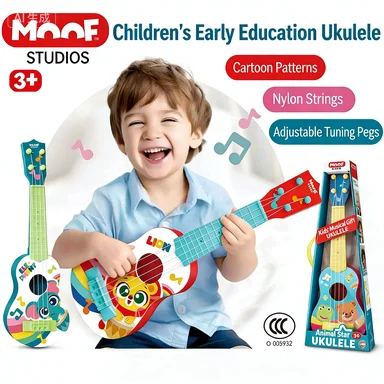 Children's playable toy ukulele
Children's playable toy ukulele