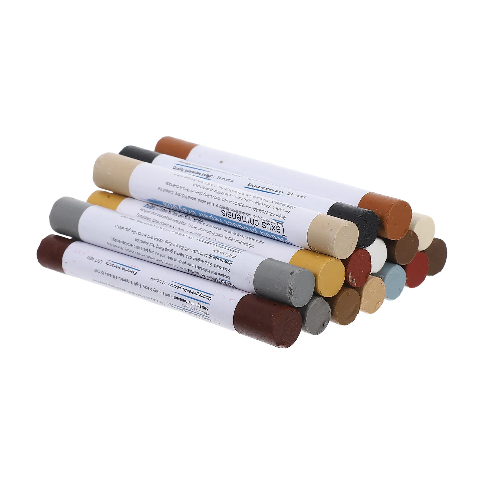16Pcs Furniture Wax Crayons Touch Up Markers Wood Repair Kit Professional Grade Portable for Cabinets Floors Bedposts Tables
16Pcs Furniture Wax Crayons Touch Up Markers Wood Repair Kit Professional Grade Portable for Cabinets Floors Bedposts Tables