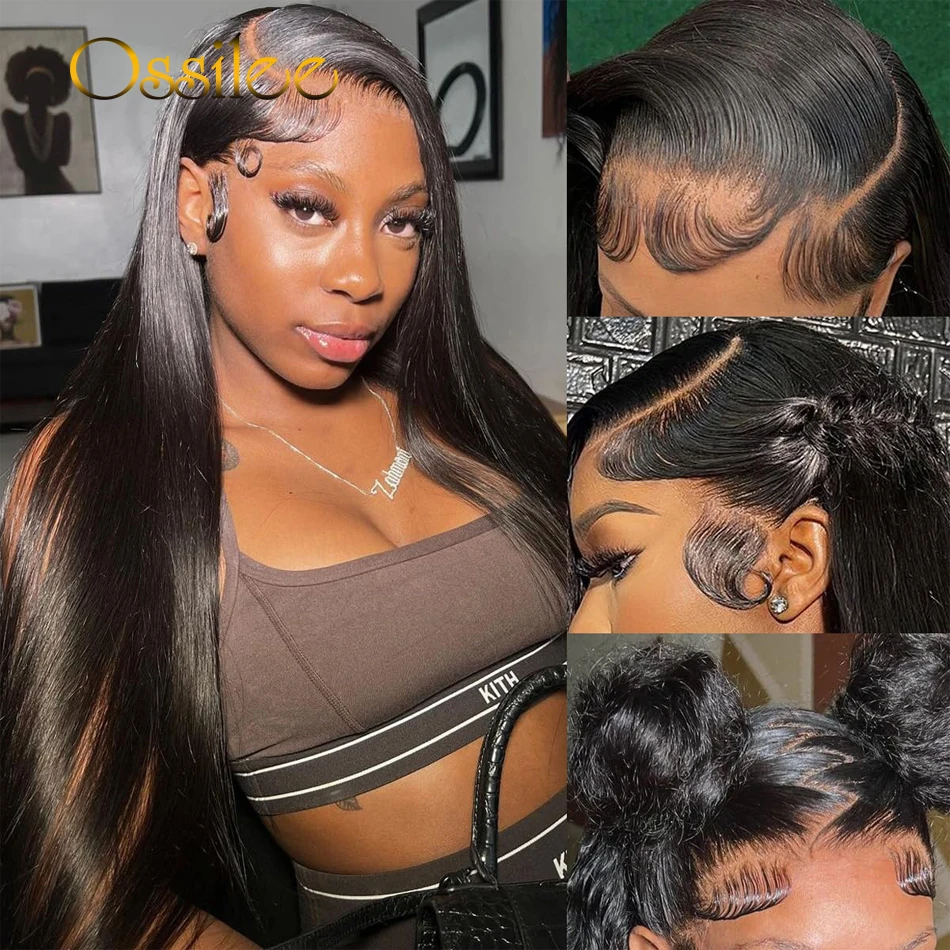 13x6 Full HD Lace Frontal Wigs Straight 13x6 Lace Front Wig 300 Density Human Hair Wigs Pre Plucked with Anti-Slip Elastic Band
13x6 Full HD Lace Frontal Wigs Straight 13x6 Lace Front Wig 300 Density Human Hair Wigs Pre Plucked with Anti-Slip Elastic Band