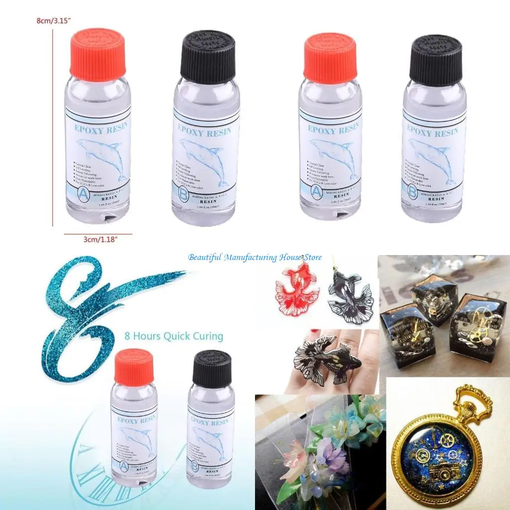 E56A Clear Epoxy Resin AB Casting for Casting Resin Jewelry DIY Mix 1:1 Ratio
E56A Clear Epoxy Resin AB Casting for Casting Resin Jewelry DIY Mix 1:1 Ratio