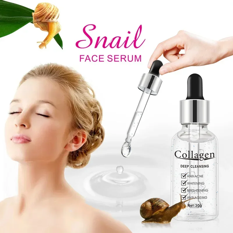 30ml Organic Snail Serum Brightening Anti Acne Repair Anti-Aging Whitening Face Serum Deep Moisturizing
30ml Organic Snail Serum Brightening Anti Acne Repair Anti-Aging Whitening Face Serum Deep Moisturizing