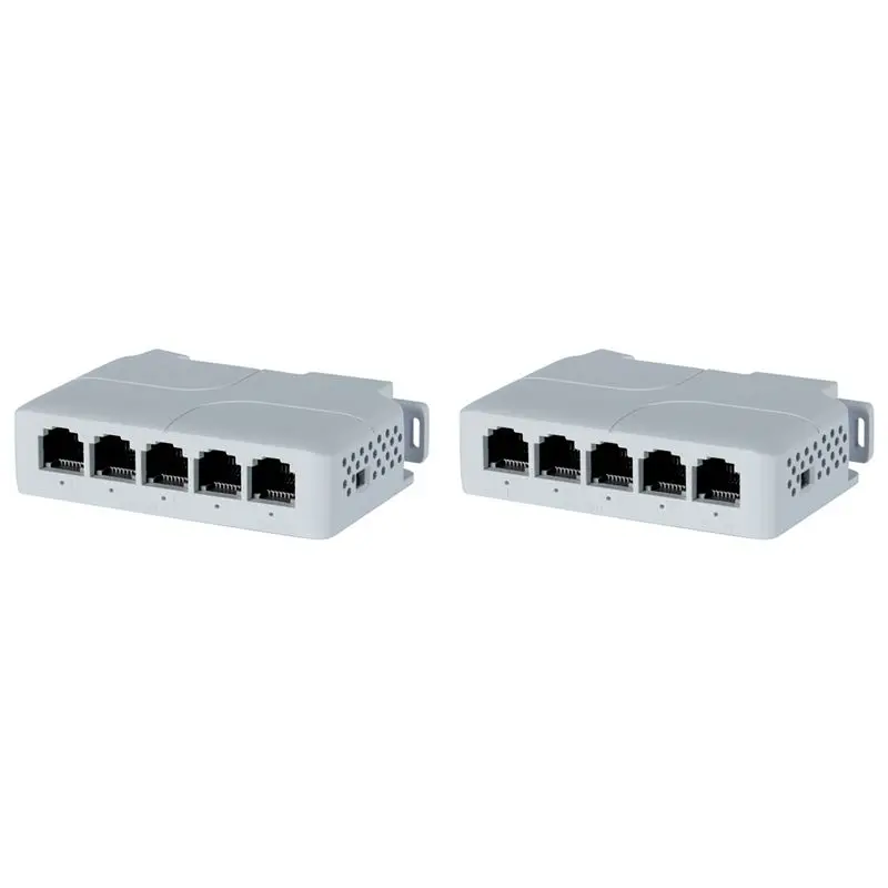 Sensitive 5 Port 10/100Mbps POE Extender 1 In 4 Out Network Switch Repeater Support IEEE802.3Af/At/Bt For Poe Switch NVR IPC 2Pc
Sensitive 5 Port 10/100Mbps POE Extender 1 In 4 Out Network Switch Repeater Support IEEE802.3Af/At/Bt For Poe Switch NVR IPC 2Pc