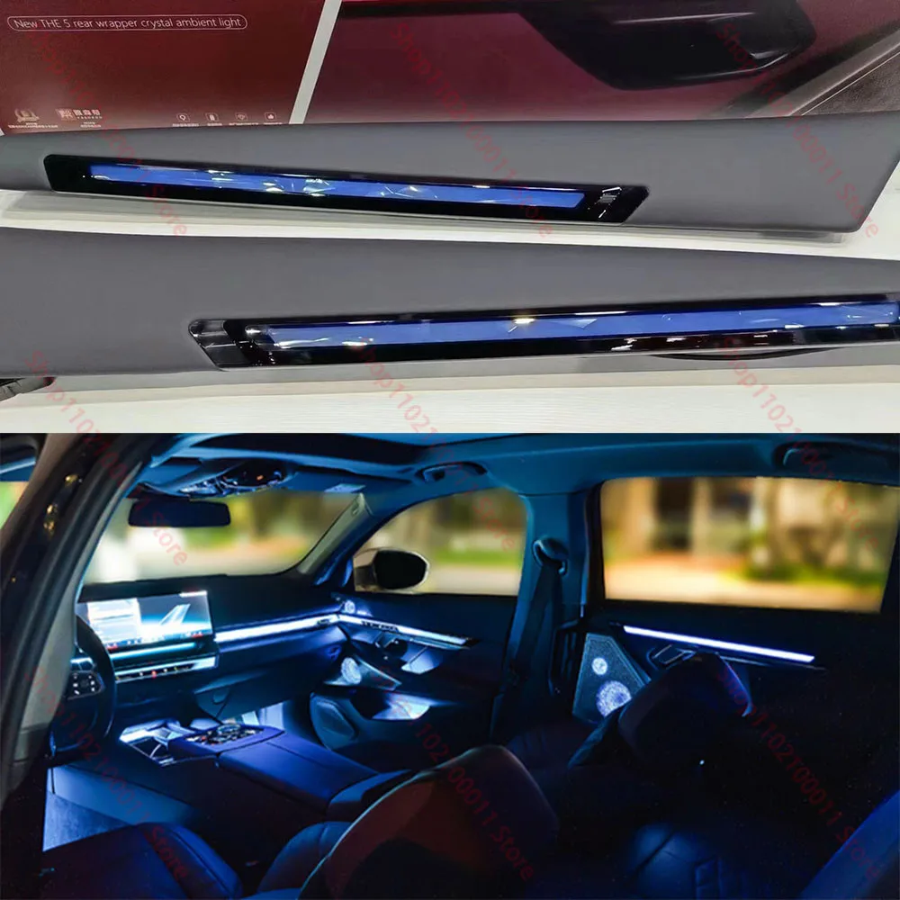 For BMW 5 Series G60/G61 Ambient Light Kit – Genuine-Like Upgrade the original Rear Door crystal Atmosphere Lamp
For BMW 5 Series G60/G61 Ambient Light Kit – Genuine-Like Upgrade the original Rear Door crystal Atmosphere Lamp