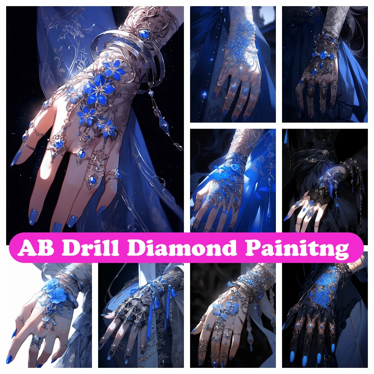Beautiful Hand 5D DIY AB Diamond Painting Mosaic Art Cross Stitch Rhinestones Handmade Craft Embroidery Home Decor Gift
Beautiful Hand 5D DIY AB Diamond Painting Mosaic Art Cross Stitch Rhinestones Handmade Craft Embroidery Home Decor Gift