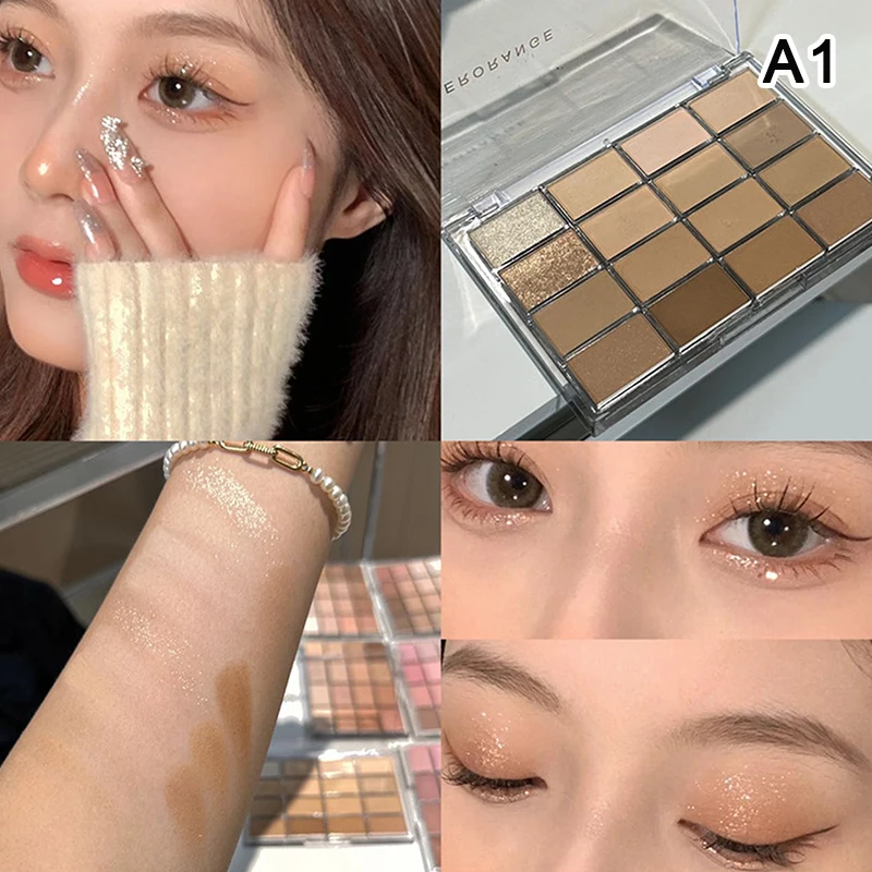 Палитра теней для век HERORANGE, 16 цветов, водостойкая, устойчивая к поту, стойкая к выцветанию. | Перламутровый матовый финиш | Высокая пигментация | Макияж
Палитра теней для век HERORANGE, 16 цветов, водостойкая, устойчивая к поту, стойкая к выцветанию. | Перламутровый матовый финиш | Высокая пигментация | Макияж