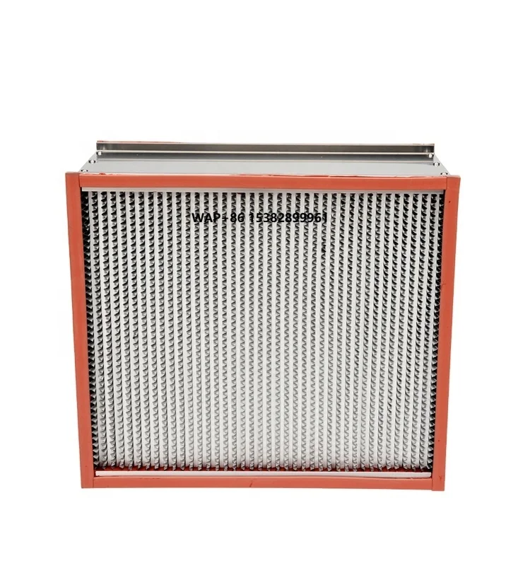 HEPA H13 H14 industrial High Temperature Resistant (250℃) Air Filter for electronic component manufacturing
HEPA H13 H14 industrial High Temperature Resistant (250℃) Air Filter for electronic component manufacturing