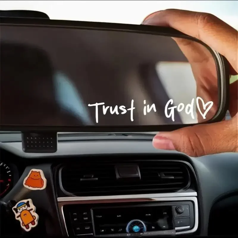 1/2Pcs God Letter Decals Trust In God Believe In God Rearview Mirror Stickers Decoration For Cars And Motorcycles Accessories
1/2Pcs God Letter Decals Trust In God Believe In God Rearview Mirror Stickers Decoration For Cars And Motorcycles Accessories