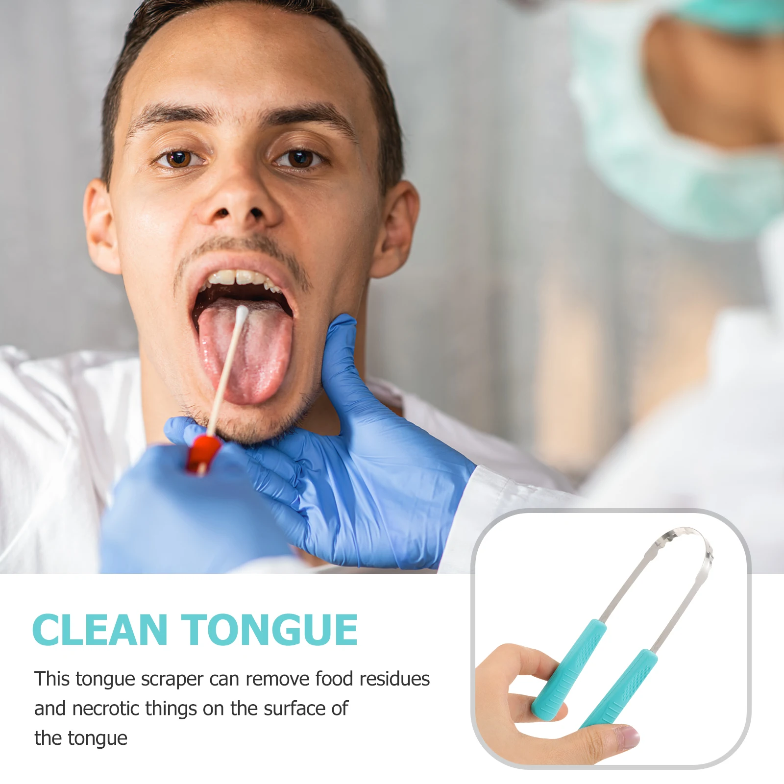 5pcs Sided Tongue Scraper Cleaning Plate Stainless Steel Oral Care Metal Tongue Scraper For Adults Travel Green Handle Reduce
5pcs Sided Tongue Scraper Cleaning Plate Stainless Steel Oral Care Metal Tongue Scraper For Adults Travel Green Handle Reduce