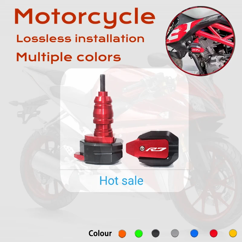 Motorcycle CNC Falling Protection Frame Slider Fairing Guard Anti Crash Pad Protector Fit For R7 YZFR7 YZF R7 2021-2023
Motorcycle CNC Falling Protection Frame Slider Fairing Guard Anti Crash Pad Protector Fit For R7 YZFR7 YZF R7 2021-2023