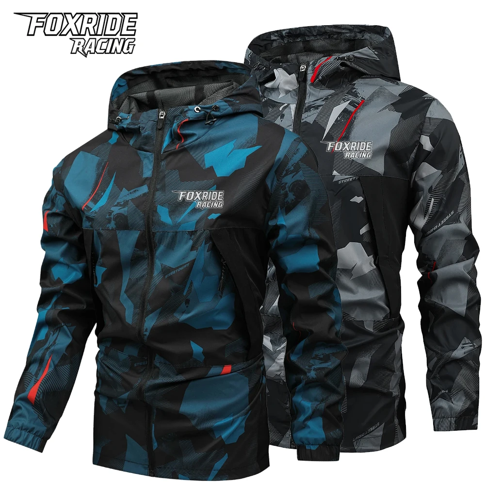 FOXRIDE RACING Men's Windbreaker Cycling Road Mountain Bike Jackets Man Chubasquero Ciclismo Hombre Bicycle Clothing MTB Jacket
FOXRIDE RACING Men's Windbreaker Cycling Road Mountain Bike Jackets Man Chubasquero Ciclismo Hombre Bicycle Clothing MTB Jacket