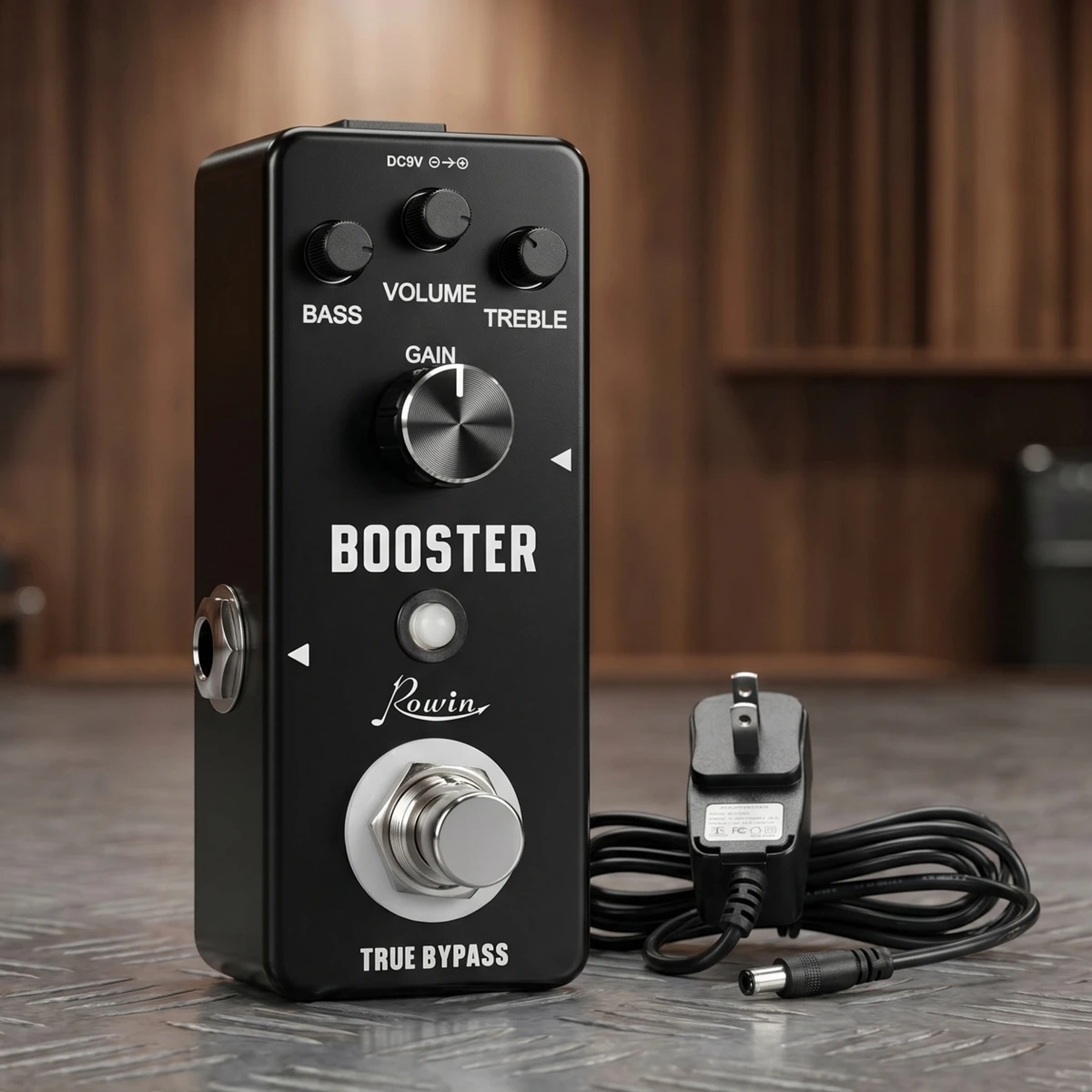 Rowin LEF-318 Mini Booster Pedal Rich Distortion Sound Pure Signal Boost True Bypass for Electric Guitar Bass Effect Pedal
Rowin LEF-318 Mini Booster Pedal Rich Distortion Sound Pure Signal Boost True Bypass for Electric Guitar Bass Effect Pedal