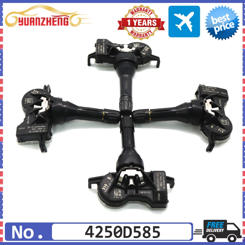 4250D585 НОВЫЙ датчик контроля давления в шинах TPMS для Mitsubishi ECLIPSE CROSS MIRAGE OUTLANDER SPORT 2018-2024 315 МГц 4250C276
4250D585 НОВЫЙ датчик контроля давления в шинах TPMS для Mitsubishi ECLIPSE CROSS MIRAGE OUTLANDER SPORT 2018-2024 315 МГц 4250C276