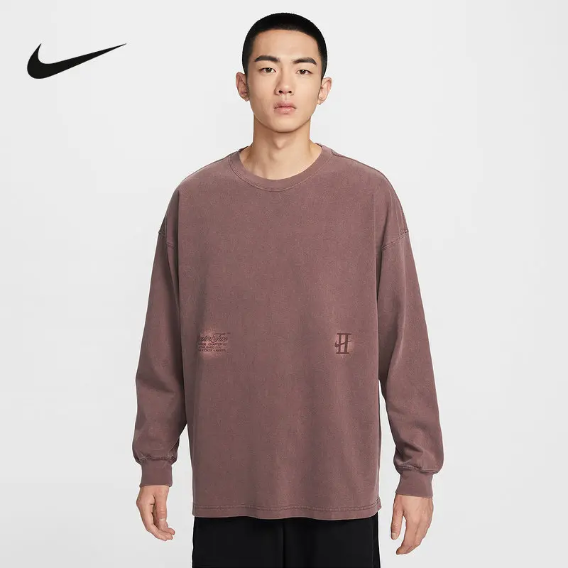 Nike Men's Long Sleeve T-Shirt 2026 Spring New Pattern Printed Retro Sports Sweater IH5086-502
Nike Men's Long Sleeve T-Shirt 2026 Spring New Pattern Printed Retro Sports Sweater IH5086-502