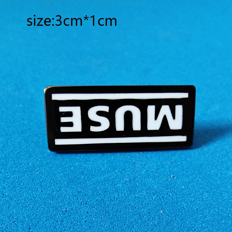 Muse Rock Band Logo Badge Brooch Accessories Music-themed Pins Clothing Bag decorations Holiday gift
Muse Rock Band Logo Badge Brooch Accessories Music-themed Pins Clothing Bag decorations Holiday gift