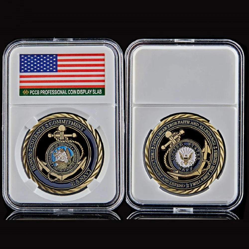 US Navy Antique Copper Hollow Core Emblem Medal Challenge Coin Value Collection W/ Protection Box
US Navy Antique Copper Hollow Core Emblem Medal Challenge Coin Value Collection W/ Protection Box