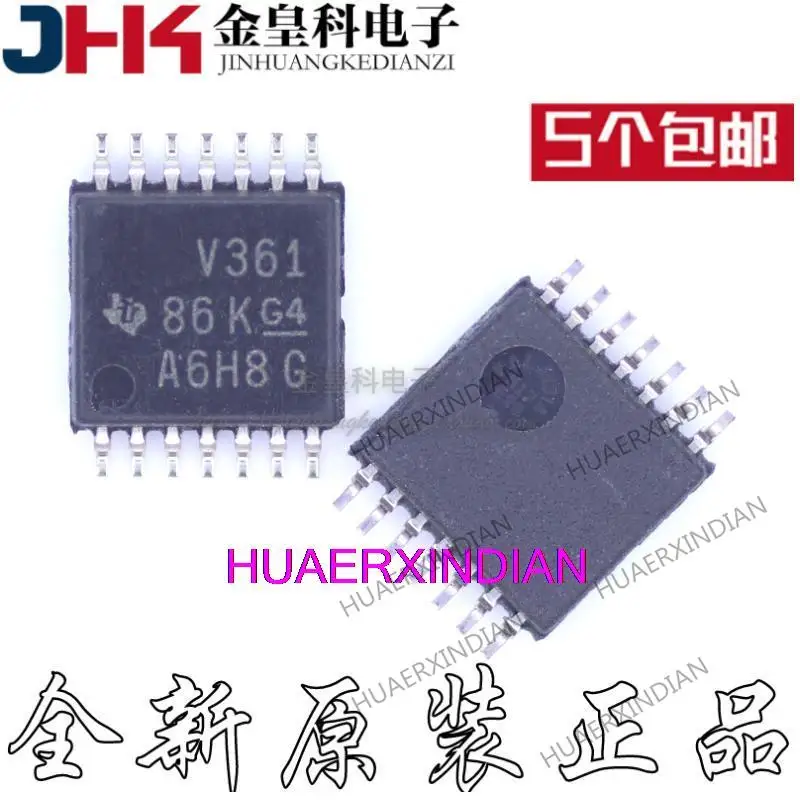10 шт. оригинальный MSP430V361TPWR Print V361 TSSOP14
10 шт. оригинальный MSP430V361TPWR Print V361 TSSOP14
