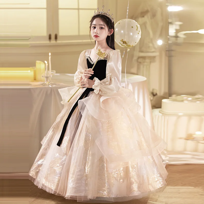 Trendy Dress for Ten-Year-Old GirlspartyBirthday Princess Dress Children's Host Choir Conductor Puff Dress
Trendy Dress for Ten-Year-Old GirlspartyBirthday Princess Dress Children's Host Choir Conductor Puff Dress