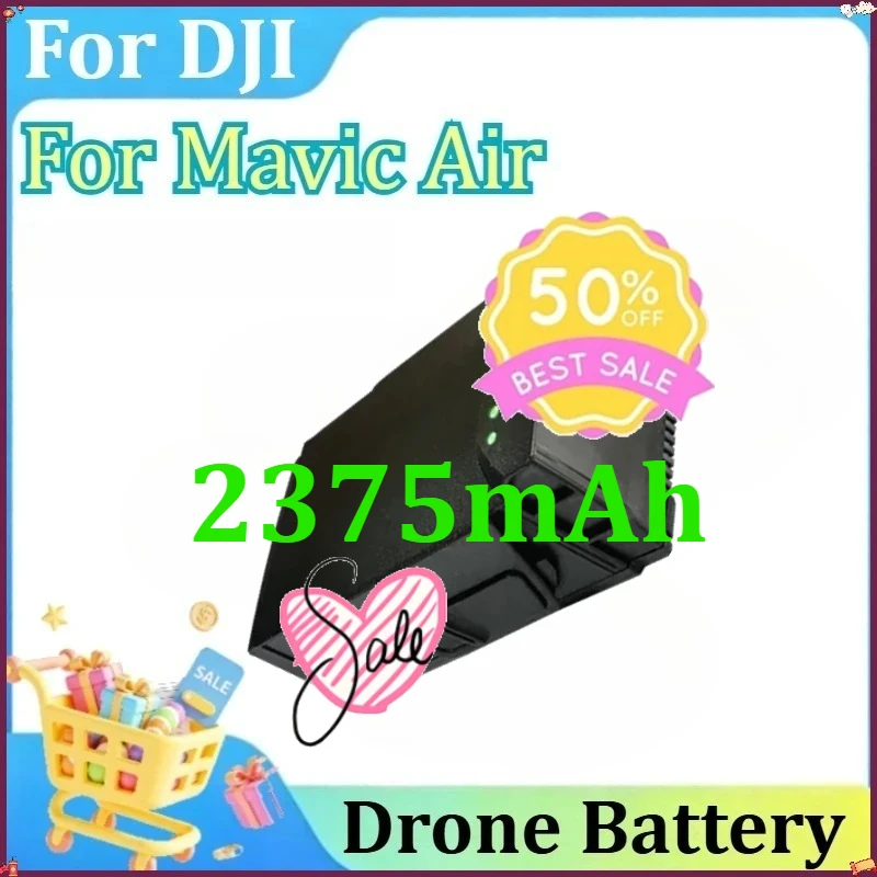 For DJI Mavic Air Battery with 21 Minutes 2375mAh of Flight Time New Replacement Intelligent Flight Battery
For DJI Mavic Air Battery with 21 Minutes 2375mAh of Flight Time New Replacement Intelligent Flight Battery