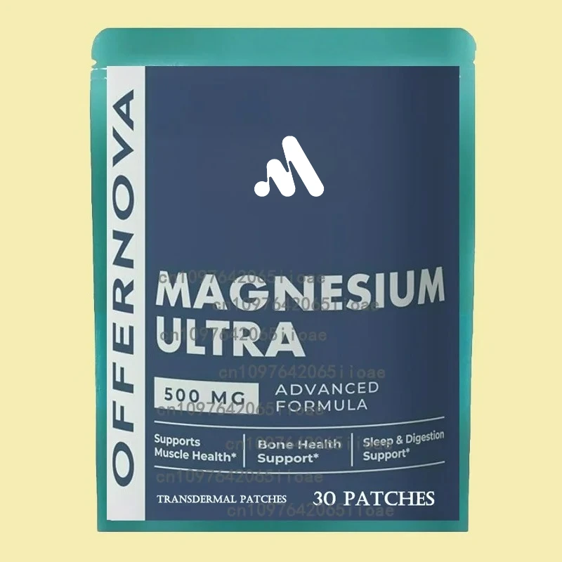 30 Patches Magnesium Transdermal Patches - Boost Sleep, Digestion & Muscle Health for Men & Women
30 Patches Magnesium Transdermal Patches - Boost Sleep, Digestion & Muscle Health for Men & Women