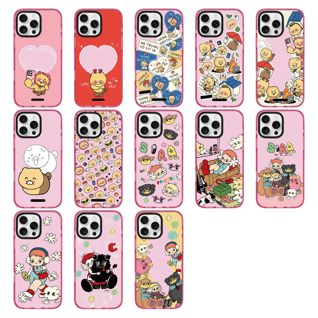 Cartoon Friends Pink Glitters Border Magnetic Phone Case Cover for IPhone 16 15 14 13 12 Pro Max Case
Cartoon Friends Pink Glitters Border Magnetic Phone Case Cover for IPhone 16 15 14 13 12 Pro Max Case