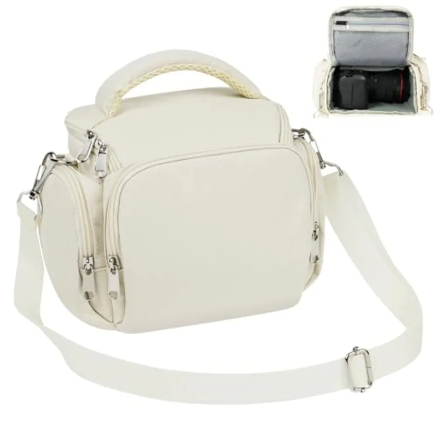 DSLR Camera Bag, Waterproof Anti-Shock SLR Camera Case, Large Adjustable Shoulder Strap Camera Backpack, Portable Crossbody Sin
DSLR Camera Bag, Waterproof Anti-Shock SLR Camera Case, Large Adjustable Shoulder Strap Camera Backpack, Portable Crossbody Sin