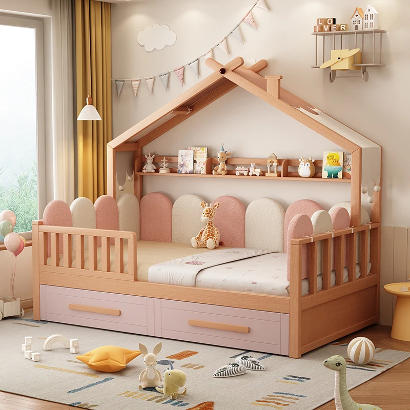 Minimalist Storage Children Bed Brown Unique Wooden Frame Children Bed Camping Modern Japanese Lit Cabane Enfant Furniture Home
Minimalist Storage Children Bed Brown Unique Wooden Frame Children Bed Camping Modern Japanese Lit Cabane Enfant Furniture Home