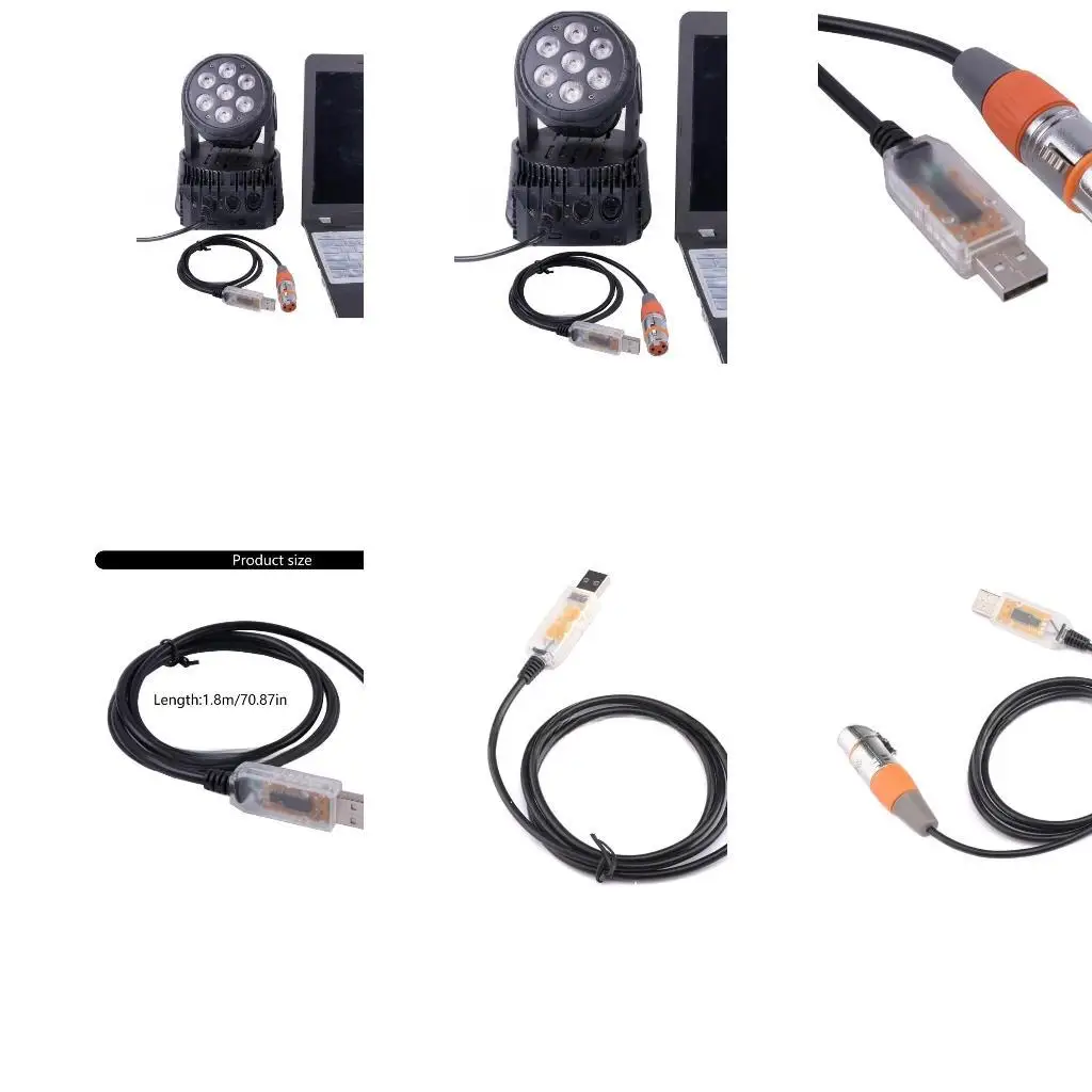 R53C USB в DMX512 RS485 Cable для преобразователя для сценического освещения 3 контакта 180 см. Широко совместимые с несколькими
R53C USB в DMX512 RS485 Cable для преобразователя для сценического освещения 3 контакта 180 см. Широко совместимые с несколькими
