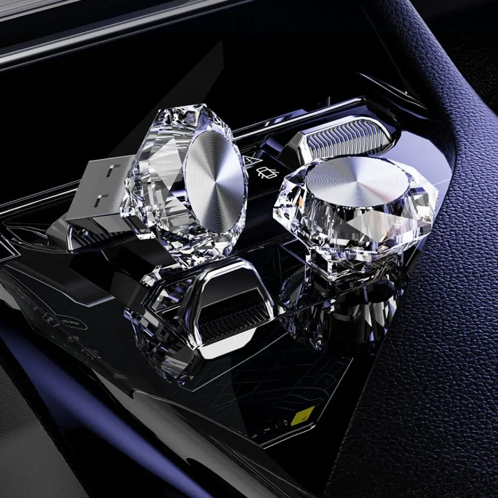 Универсальный USB-светильник в форме бриллианта, декоративная светодиодная лампа для интерьера автомобиля, портативная атмосферная лампа с функцией Plug & Play
Универсальный USB-светильник в форме бриллианта, декоративная светодиодная лампа для интерьера автомобиля, портативная атмосферная лампа с функцией Plug & Play