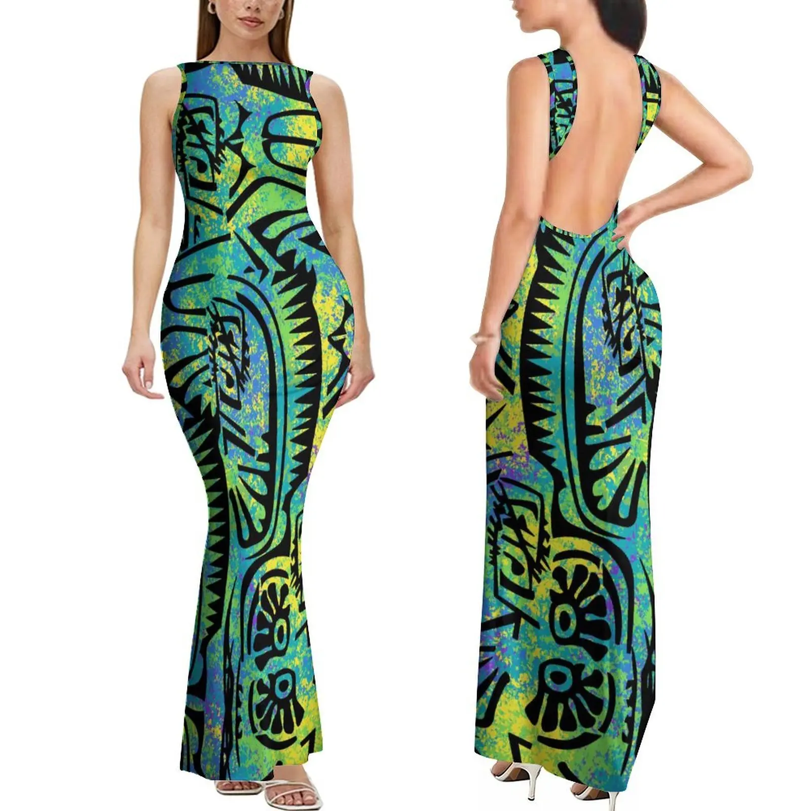 Дропшиппинг, элегантное женское клубное платье в стиле ретро на заказ, платье без рукавов с открытой спиной и гавайским принтом, новозеландское платье для выпускного вечера
Дропшиппинг, элегантное женское клубное платье в стиле ретро на заказ, платье без рукавов с открытой спиной и гавайским принтом, новозеландское платье для выпускного вечера