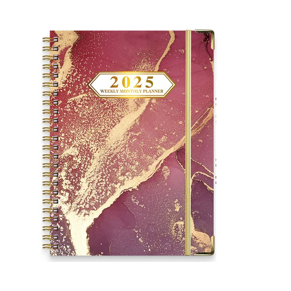 Thicken 2025 Agenda Planner Notebook Time Organizer Loose-leaf Coil A5 Schedules Notepad Diary Weekly Planner
Thicken 2025 Agenda Planner Notebook Time Organizer Loose-leaf Coil A5 Schedules Notepad Diary Weekly Planner