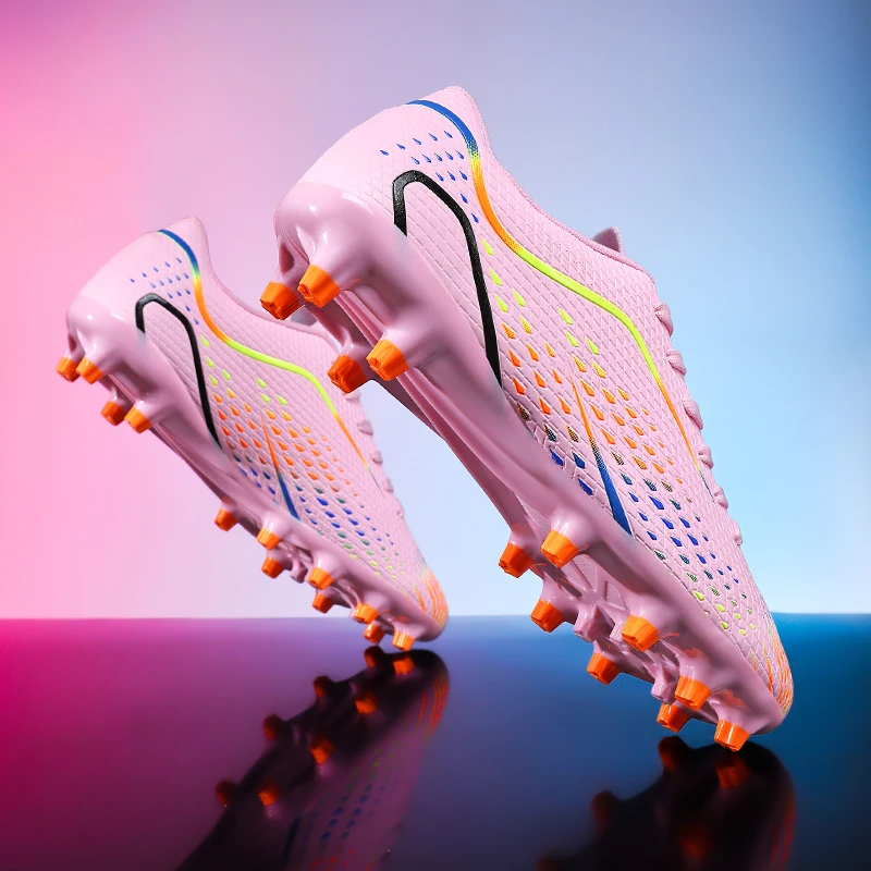 New Men Football Boots Unisex High-quality Futsal Soccer Shoes Hot Sale Women Professional Ultralight Cleats TF/FG Sneakers
New Men Football Boots Unisex High-quality Futsal Soccer Shoes Hot Sale Women Professional Ultralight Cleats TF/FG Sneakers