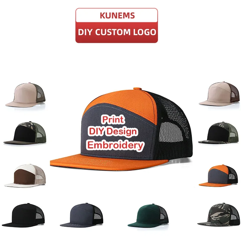 KUNEMS Custom Embroidery Logo Richardson Hat Brand Design Trucker Hat Print Mesh Cap Breathable Baseball Cap Unisex Wholesale
KUNEMS Custom Embroidery Logo Richardson Hat Brand Design Trucker Hat Print Mesh Cap Breathable Baseball Cap Unisex Wholesale