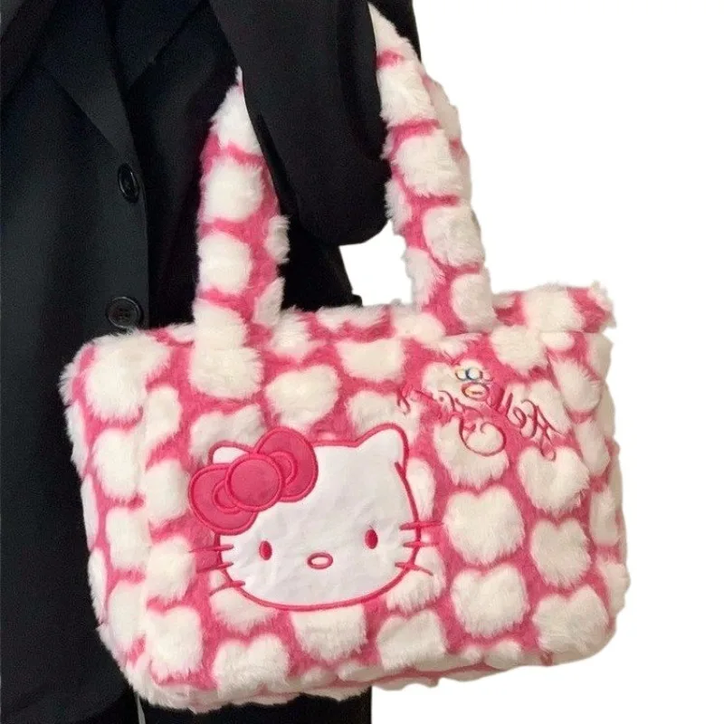 Sanrios Kawaii Hello Kitty плюшевая сумка мультфильм Y2k Повседневная подходящая ко всему сумка через плечо косметика женский подарок
Sanrios Kawaii Hello Kitty плюшевая сумка мультфильм Y2k Повседневная подходящая ко всему сумка через плечо косметика женский подарок