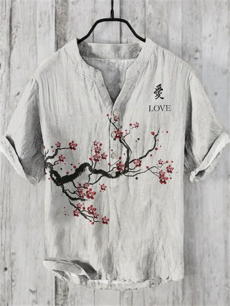 2024 New Hawaiian Short Sleeve Shirt 3D Printed Bamboo Linen Casual Loose Pullover Buttoned Men's Shirt
2024 New Hawaiian Short Sleeve Shirt 3D Printed Bamboo Linen Casual Loose Pullover Buttoned Men's Shirt