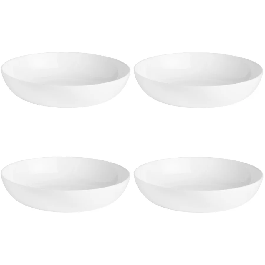 Nevaeh 26 oz White Bone China Pasta Tableware Bowl 4 Count
Nevaeh 26 oz White Bone China Pasta Tableware Bowl 4 Count