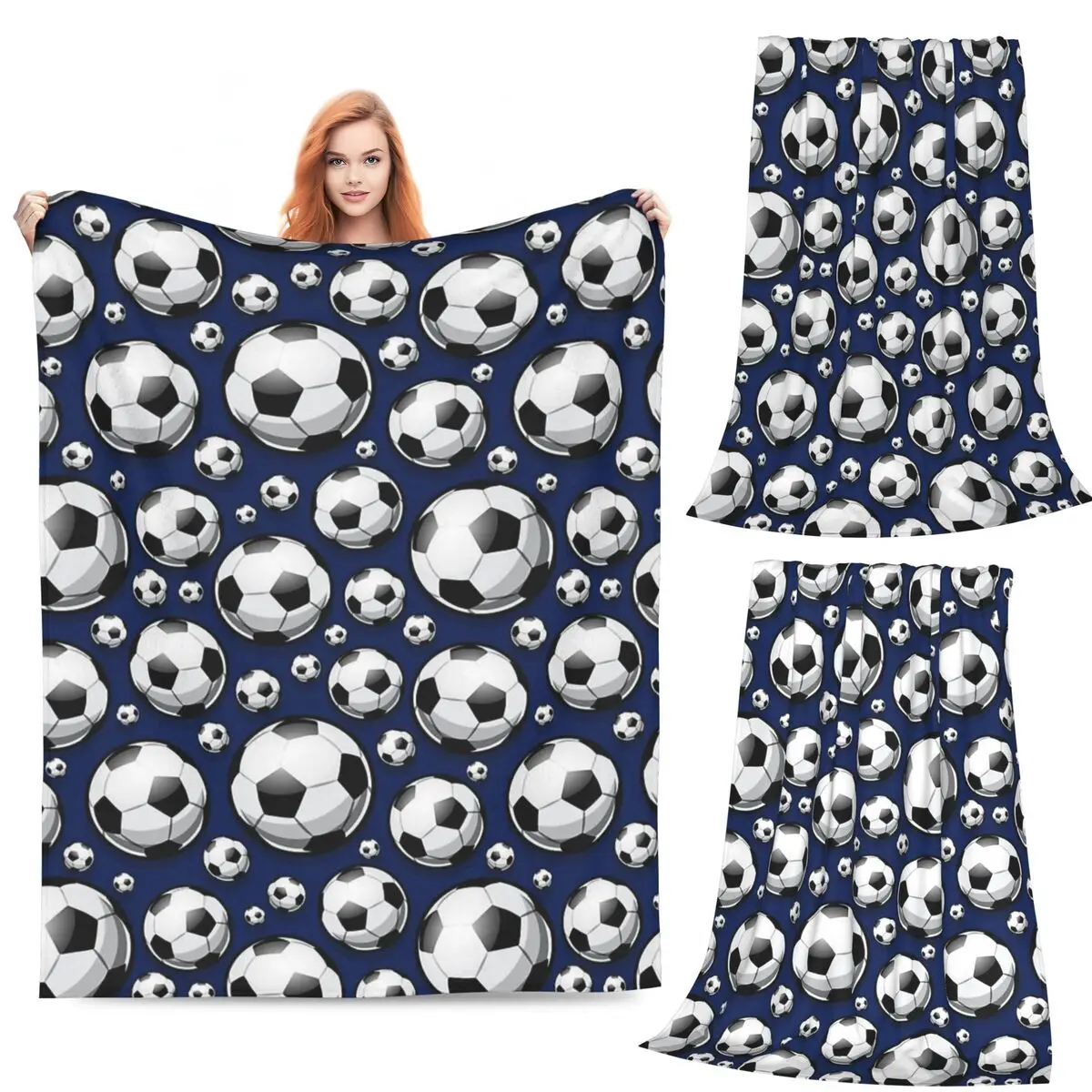 Футбольные мячи с узором, синие футбольные спортивные спортивные одеяла, фланелевые диванные портативные пледы для дома, спальни, путешествий
Футбольные мячи с узором, синие футбольные спортивные спортивные одеяла, фланелевые диванные портативные пледы для дома, спальни, путешествий