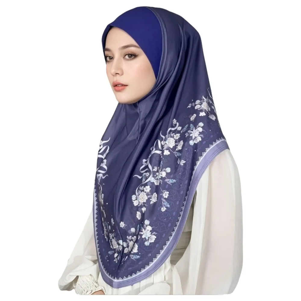 Breathable Eid Al-Fitr Long Floral Turban Adjustable Multiple Colors Printed Arab Lady Headscarf Long Ethnic Style
Breathable Eid Al-Fitr Long Floral Turban Adjustable Multiple Colors Printed Arab Lady Headscarf Long Ethnic Style