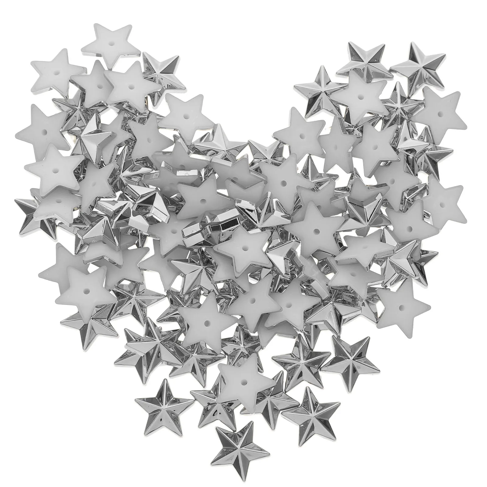 100pcs Acrylic Five Pointed Stars Flatback Rhinestones Beads for Clothing Accessories DIY Crafts Jewelry Materials Embroidery
100pcs Acrylic Five Pointed Stars Flatback Rhinestones Beads for Clothing Accessories DIY Crafts Jewelry Materials Embroidery