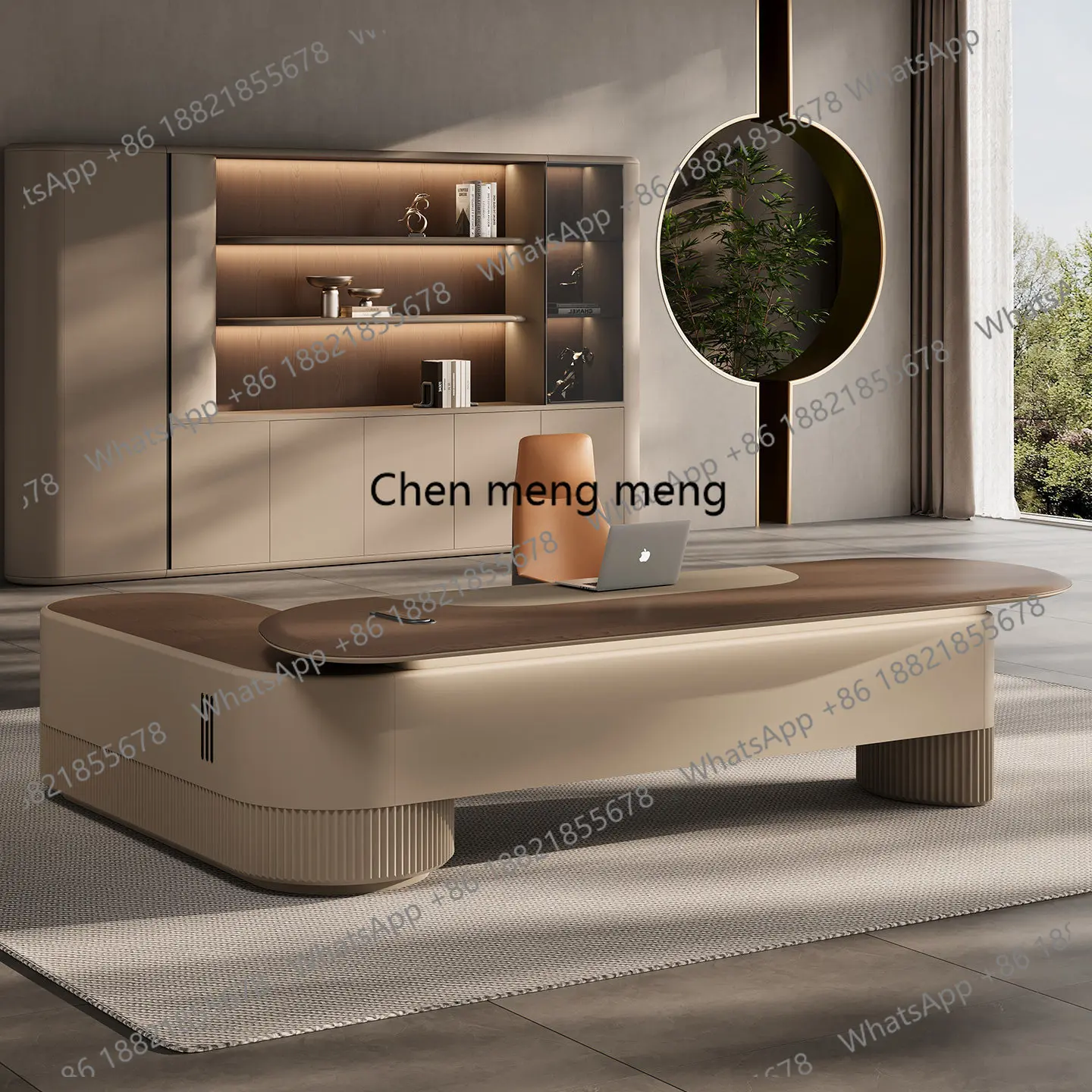 Simple Modern Office Furniture President's Table Designer Large Class Desk Office Table and Chair Combination
Simple Modern Office Furniture President's Table Designer Large Class Desk Office Table and Chair Combination
