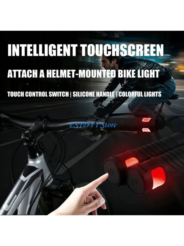 G6DE Bicycles Handle Grip Rechargeable Handlebar End Light For Night Riding Safety
G6DE Bicycles Handle Grip Rechargeable Handlebar End Light For Night Riding Safety