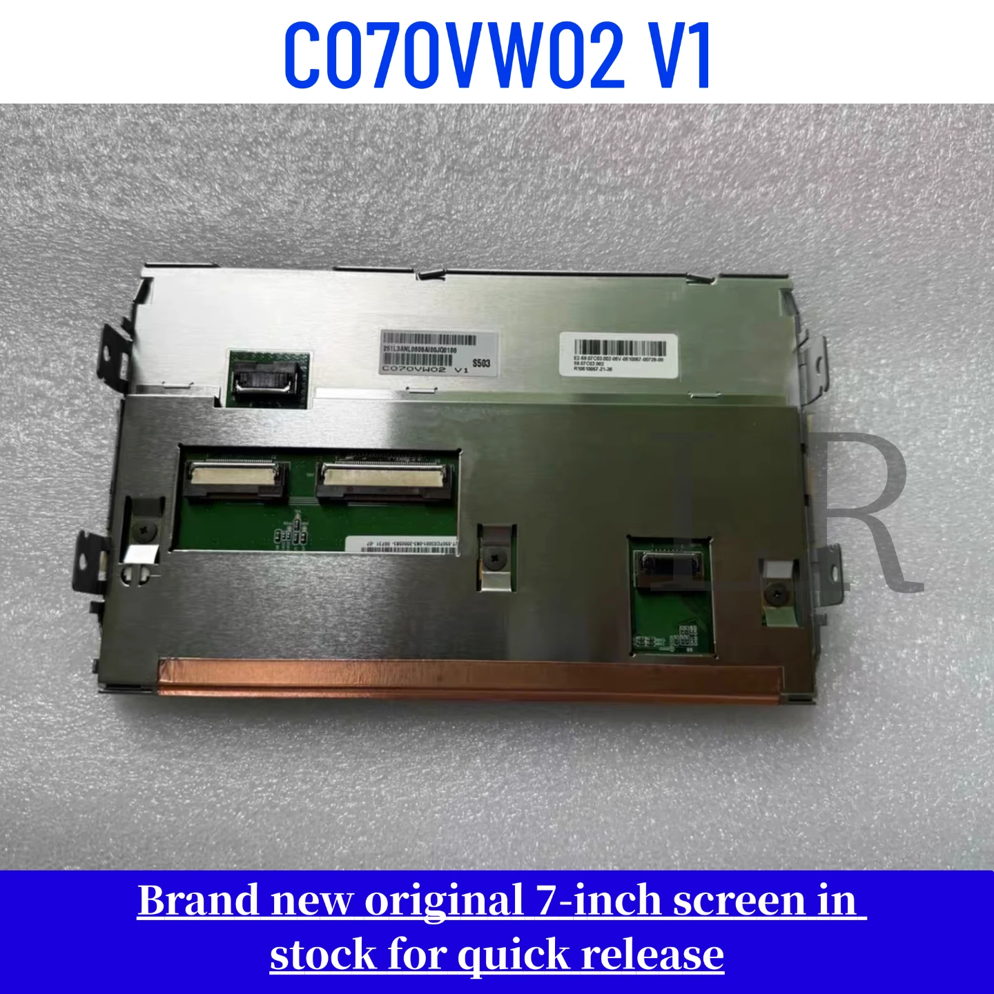 C070VW02 V1 Brand-New, Genuine 7-Inch LCD Monitor
C070VW02 V1 Brand-New, Genuine 7-Inch LCD Monitor