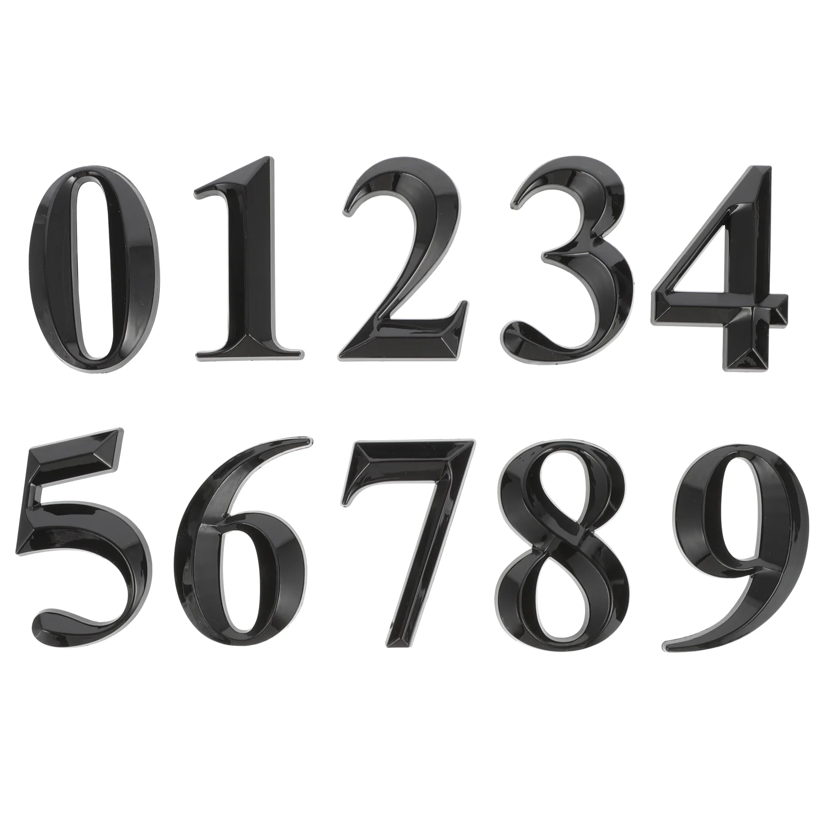 10Pcs 3D Stickers House Number Sign Resin Material House Sign Door Window Reflective Numbers Mailbox Hardware
10Pcs 3D Stickers House Number Sign Resin Material House Sign Door Window Reflective Numbers Mailbox Hardware