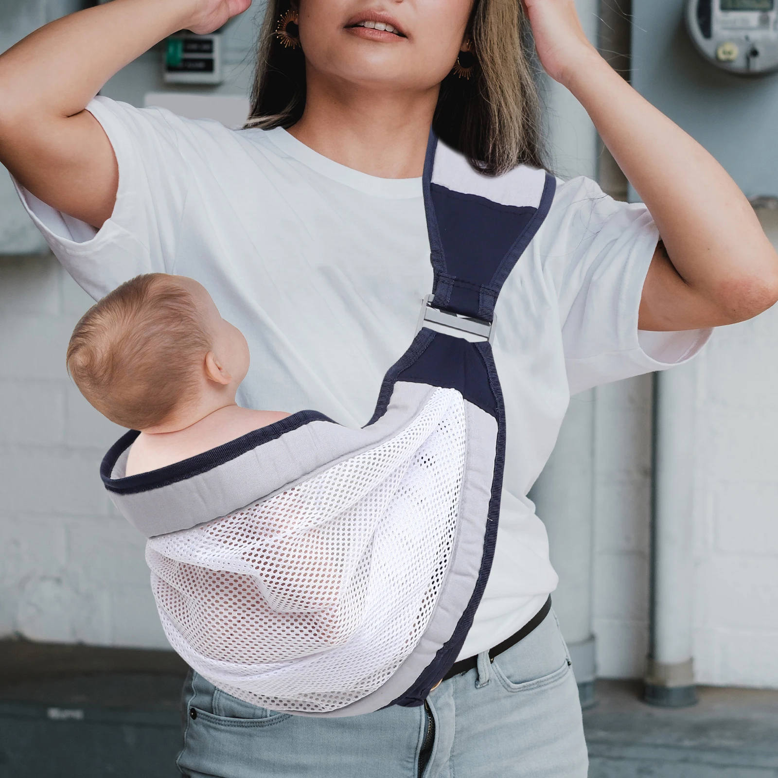 Portable Baby Carrier Newborn Toddler Lightweight Compact Adjustable Sling Holder Breathable Soft Comfortable Travel Outdoor
Portable Baby Carrier Newborn Toddler Lightweight Compact Adjustable Sling Holder Breathable Soft Comfortable Travel Outdoor