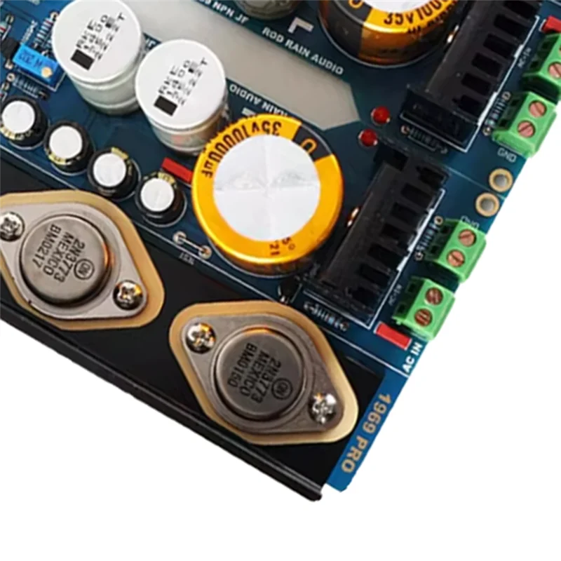 Leading-2Pcs 1969 Gold Seal Sinking-Gold 20W&20W Class A Power Hifi Amplifier Finished Board With Heatsink,1969 Amplifier Board
Leading-2Pcs 1969 Gold Seal Sinking-Gold 20W&20W Class A Power Hifi Amplifier Finished Board With Heatsink,1969 Amplifier Board