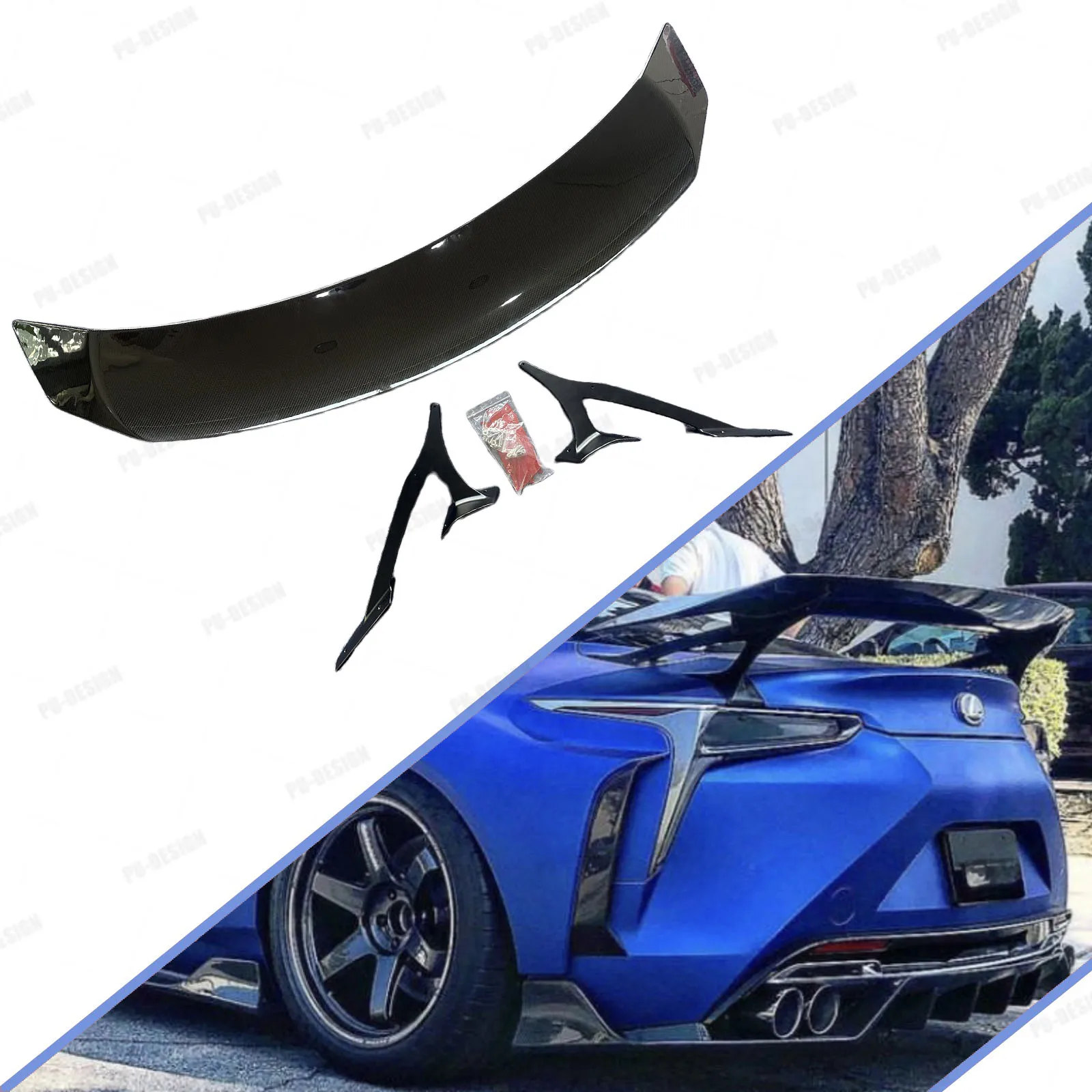 ART Style Rear Spoiler Wing Tail Air Dam For Lexus LC500 LC500H Body Kit Decoration Racing Car Tuning Accessories
ART Style Rear Spoiler Wing Tail Air Dam For Lexus LC500 LC500H Body Kit Decoration Racing Car Tuning Accessories