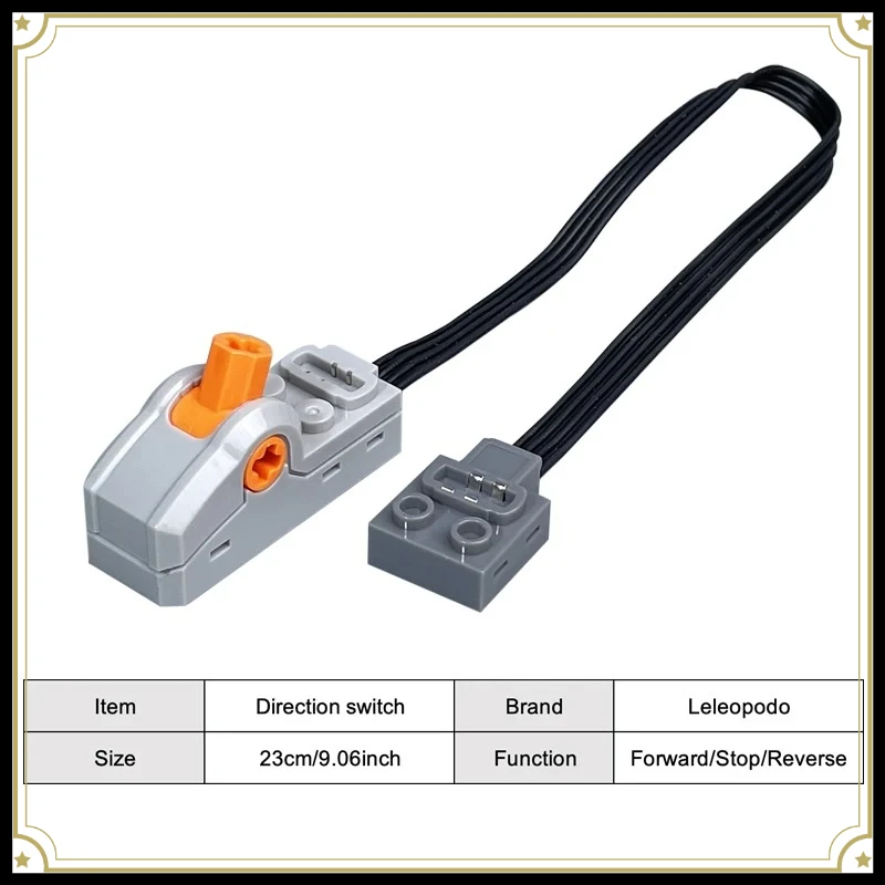 11PCS Brick Motor Power Function Kit With technic Parts Includes AA Battery Box 2.4g Speed Control Remote Receiver 5x Motors
11PCS Brick Motor Power Function Kit With technic Parts Includes AA Battery Box 2.4g Speed Control Remote Receiver 5x Motors
