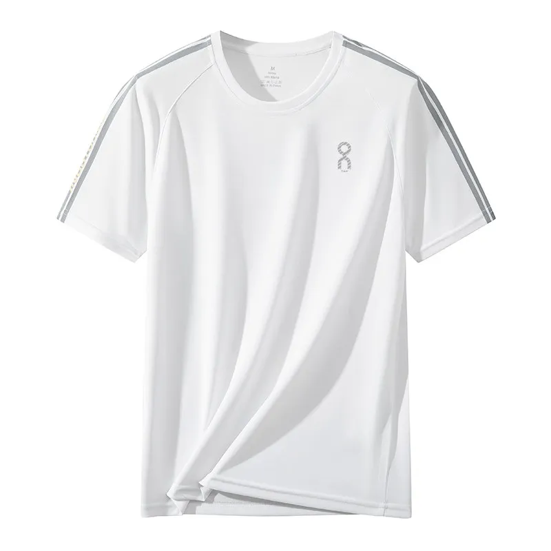 Спортивная повседневная футболка для мужчин для тренировок на открытом воздухе, бега, альпинизма, пешего туризма, быстросохнущая, дышащая, с коротким рукавом
Спортивная повседневная футболка для мужчин для тренировок на открытом воздухе, бега, альпинизма, пешего туризма, быстросохнущая, дышащая, с коротким рукавом