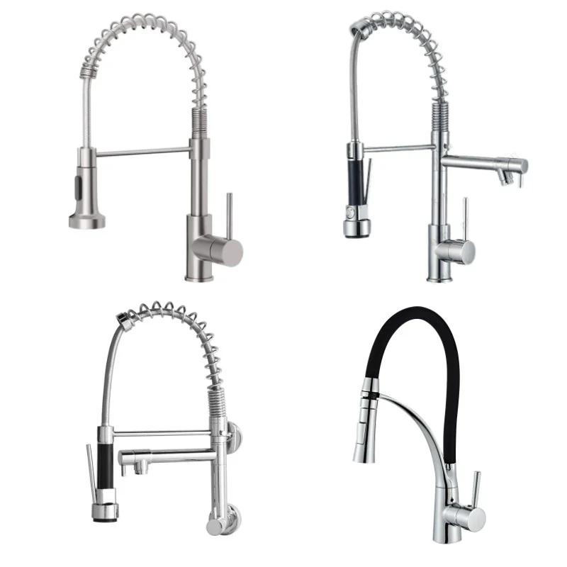 Stainless Steel Brushed Black Tonella Gourmet Drop Down Kitchen Sink Faucet Pull Out Spring Kitchen Faucet
Stainless Steel Brushed Black Tonella Gourmet Drop Down Kitchen Sink Faucet Pull Out Spring Kitchen Faucet